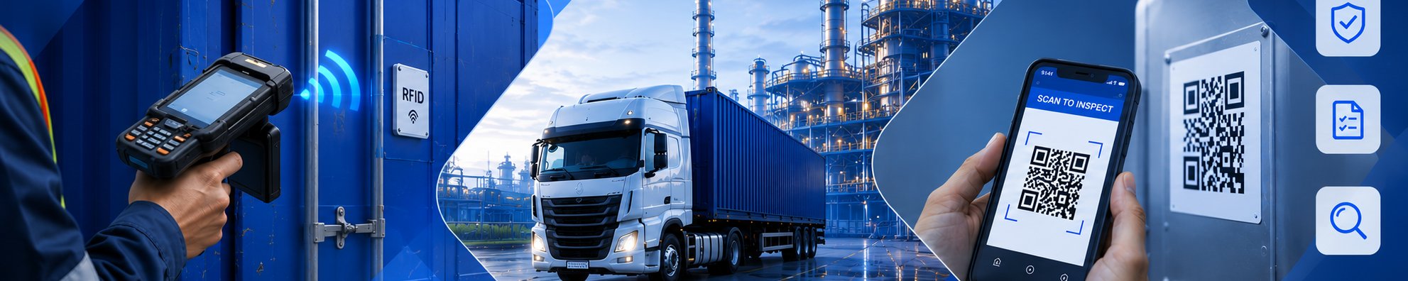 Goodstrack RFID scanning, weighbridge and mobile inspection in action